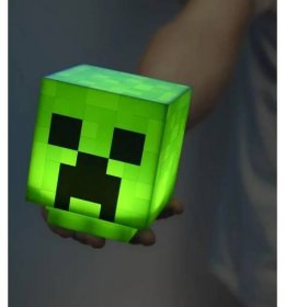 Lampa Creeper Minecraft