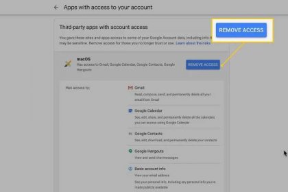 Jak odvolat heslo aplikace pro Gmail 5