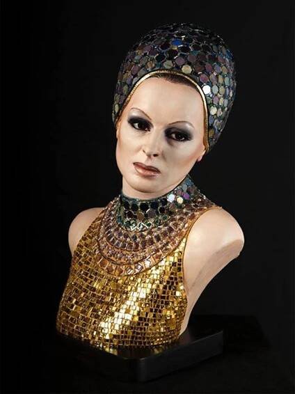 92 PAOLO SCHMIDLING - SILVANA MANGANO ENIGMA - 57 X 40 X 30