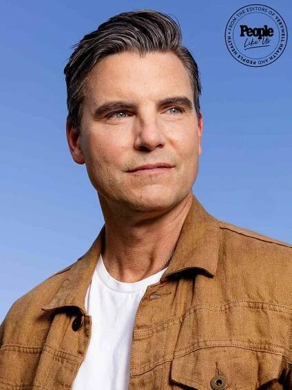 Colin Egglesfield photographed at a friend's house in Scottsdale, AZ on June 16th, 2025.