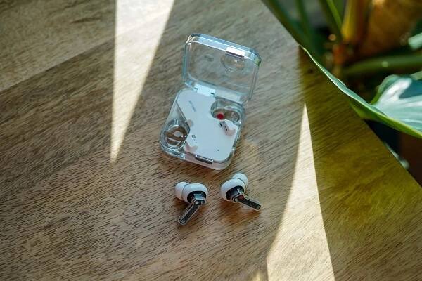 nothing ear 2 on a table
