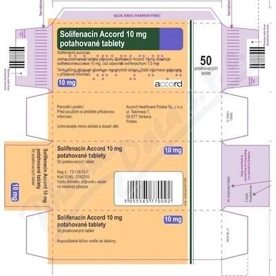 Solifenacin Accord 10mg tbl.flm.50