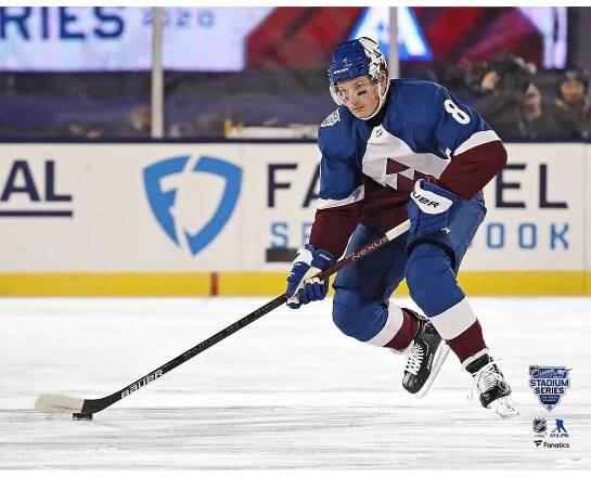 Cale Makar Colorado Avalanche Fanatics Authentic Unsigned 2020 NHL Stadium Series Photograph