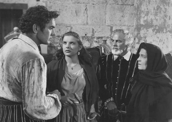 Tyrone Power, Jean Peters, Antonio Moreno, Virginia Brissac - Captain from Castile - Z filmu