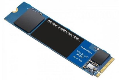 WD Blue SN550 M.2 Gen3 x4 NVMe 500GB