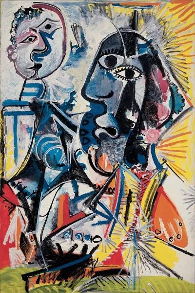 Pablo Picasso, Grandes têtes, 1969, © Succession Picasso / VG Bild-Kunst, Bonn 2023. Courtesy: Ludwig Museum im Staatlichen Russischen Museum, 2023.