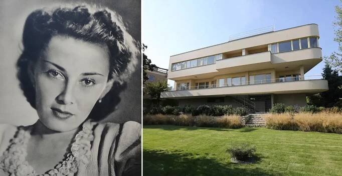 Jak bydlela Lída Baarová: Na Hanspaulce měla luxusní vilu ve tvaru zaoceánské lodě. Tohle jinde neuvidíte