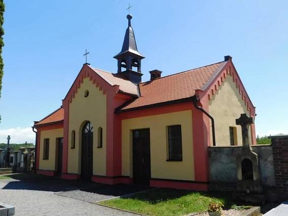 Kaple na hřbitově v Probluzi | Drobné památky 