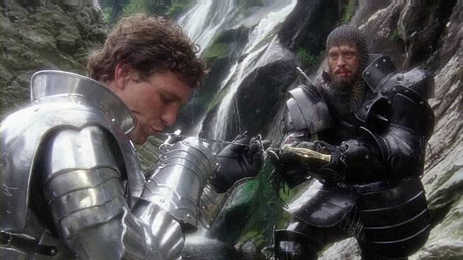 Excalibur - Z filmu - Nicholas Clay, Nigel Terry