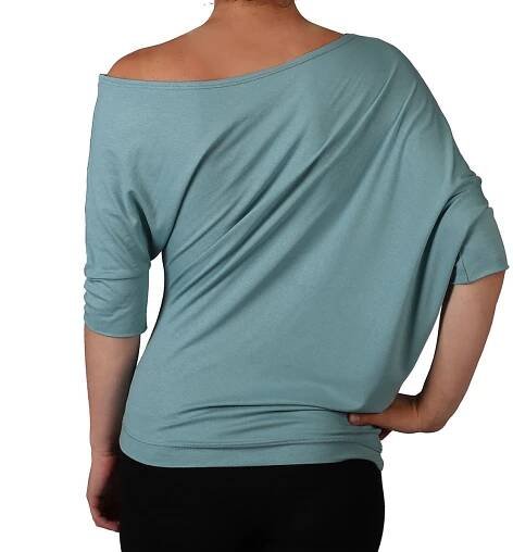 Triko na jógu šikmé Fern | Oblečení | Yogashop.cz 