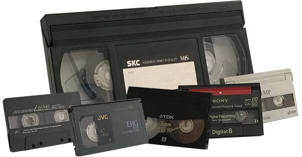 VHS, Hi8, Digital8, digitalizace