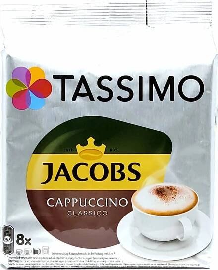 Tassimo Jacobs Cappuccino Classico 8 ks