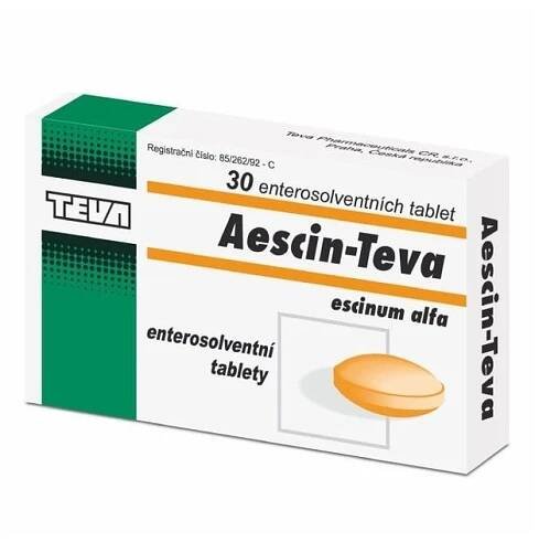 Teva Aescin 20 mg 90 tablet