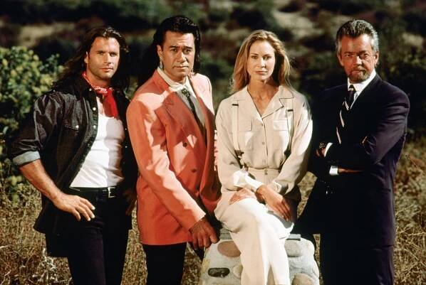 Lorenzo Lamas, Branscombe Richmond, Kathleen Kinmont, Stephen J. Cannell - Odpadlík - Promo