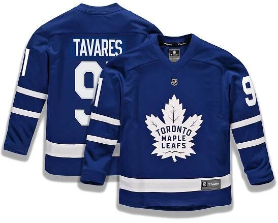 Toronto Maple Leafs Replica Home Jersey - John Tavares - Youth