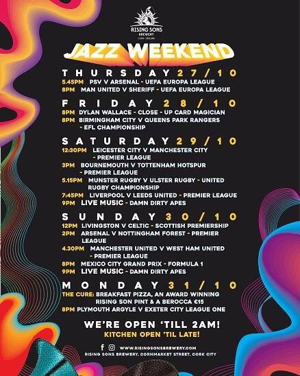 Cork Jazz Weekend 2022 - Rising Sons Brewery