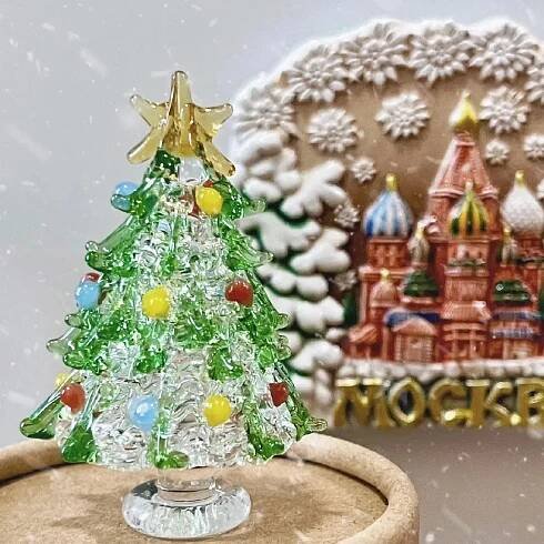 Christmas Pre-Sale 49% OFF Handcrafted Glass Christmas Tree
