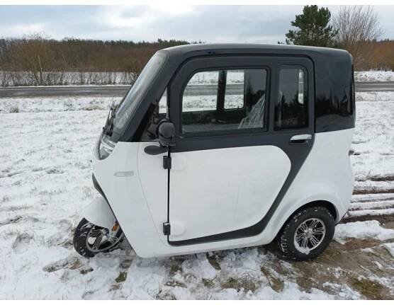 Elektromobil - Elektrická tříkolka Leramotors E1 Bílá - 13. pohled
