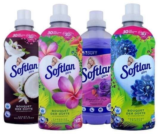 SOFTLAN ULTRA 3D BOUQUET DER DÜFTE Aviváž 650ml (31dávek)
