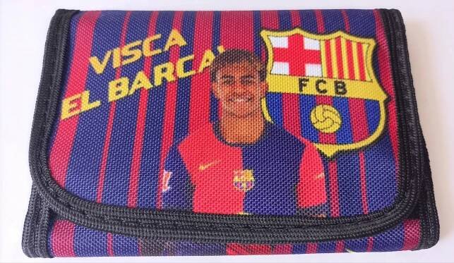 Lamine YAMAL FC BARCELONA Ledvinka plus peněženka Komplet pro fanouška Šířka výrobku 10 cm