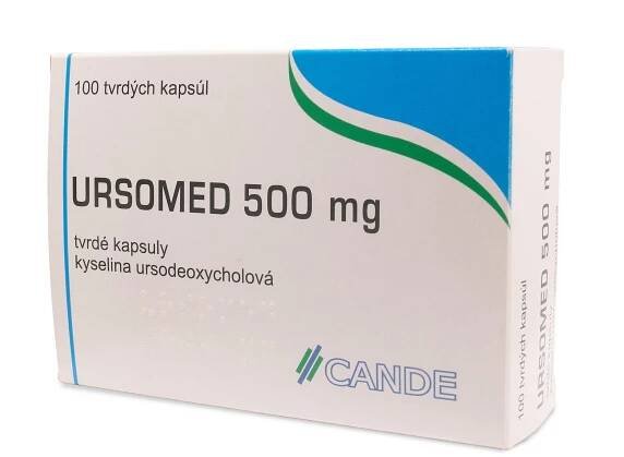 URSOMED 500 mg 100 kapsúl (RX) - CANDE s.r.o.