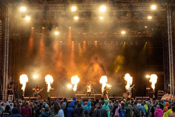 Rock Castle 2024 v Moravském Krumlově. Kreator oslaví čtyřicátiny