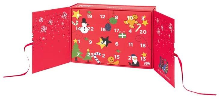 Ponožkový adventní kalendář - 24 párů s unikátním designem