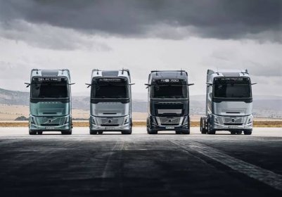 Volvo FH Aero – nová, energeticky úsporná, těžká nákladní vozidla
