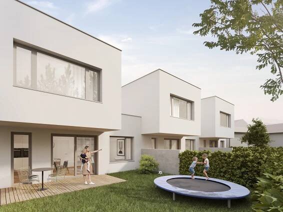 proam architekti - KOMPAKTNÍ RODINNÉ BYDLENÍ