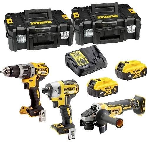 DEWALT DCK384P2T DCK384P2T-QW sada nářadí Aku vrtací příklepový šroubovák, Akumulátorový příklepový šroubovák, Akumuláto