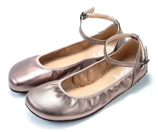 Barefoot baleríny TULIP 3.0 Bronze | SHAPEN barefoot
