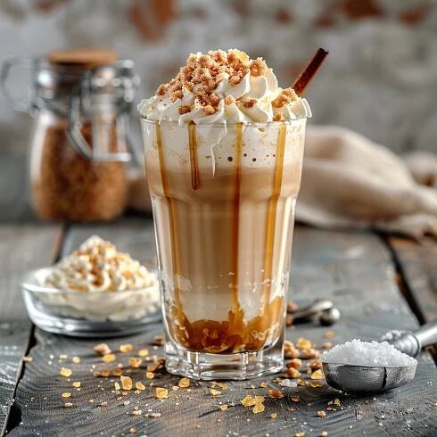 Káva ochucená Slaný Karamel mletá 250 g čerstvě pražená arabika EAN (GTIN) 5905370110722