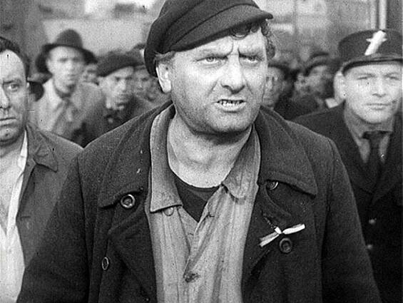 Němá barikáda - Z filmu - Jiří Plachý st.