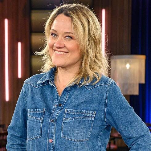 Comedienne Lisa Feller bei einer TV-Aufzeichnung.  Lisa Feller ist zu Gast bei "SWR1 Leute Live". "Schillerstraße", "Quatsch Comedy Club" und "Ladies Night" zeigen: sie ist eine Top Comedienne. (Foto: picture-alliance / Reportdienste, picture alliance / Geisler-Fotopress | Willy C. Randerath/Geisler-Fotop)