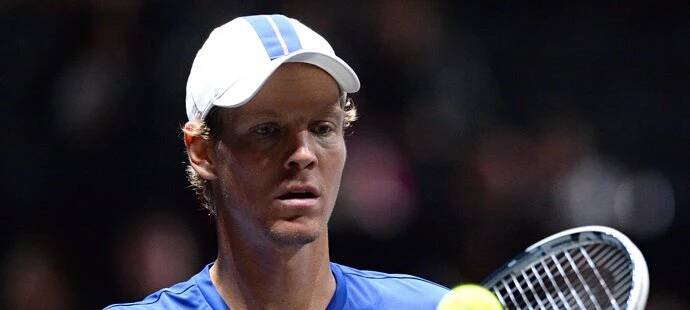 Oslavenec Tomáš Berdych.