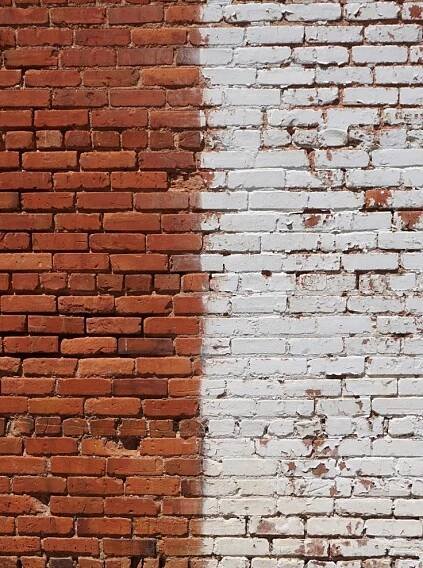 painted brick