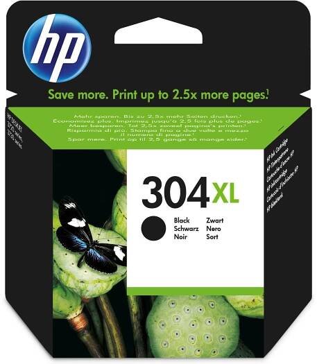 HP 304XL Černá originální inkoustová kazeta