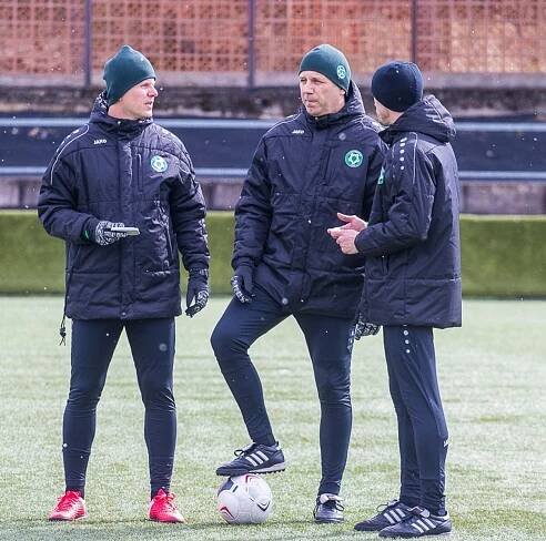 Valachovič vedl v Příbrami první trénink. K ruce už měl i nový realizační tým