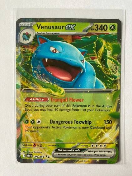 Pokemon karta: Venusaur ex (MEW 003) / 151