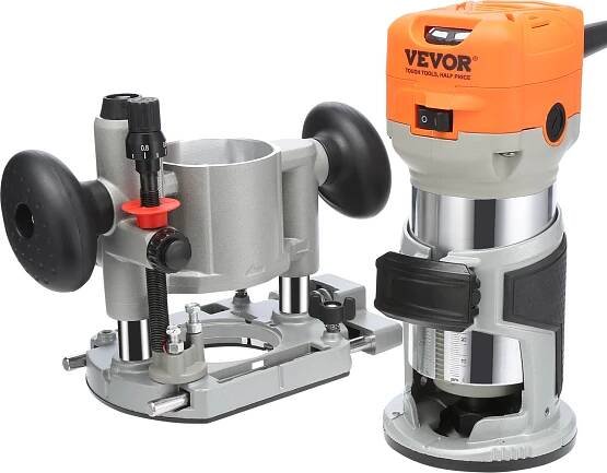 VEVOR frézka 800W frézka na hrany 10000-30000 ot/min jednoruční frézka 6 rychlostí