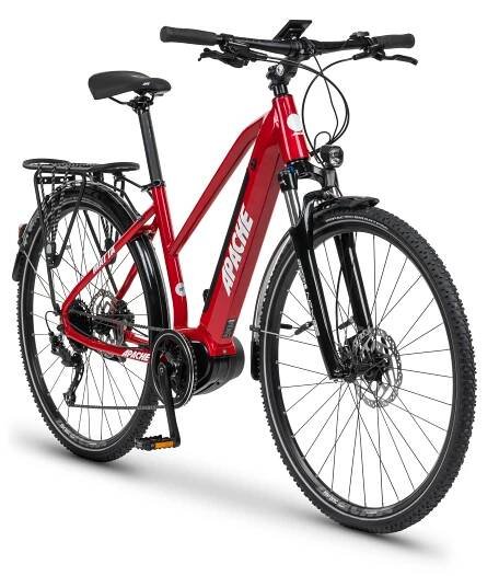 xElektrokolo krosové Apache Matta Tour MX3 pearl red | bike4u.cz
