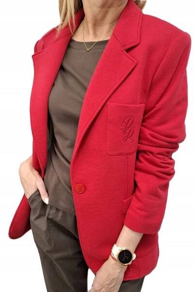 LEMONADA PROJECT RUNWAY Sportovní Sako Červená 38/M Novinka