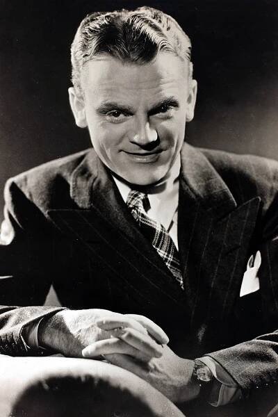 Cinema. Personalities. circa 1940's. American actor James Cagney portrait one of Hollywood's pre-eminent stars famous for his 