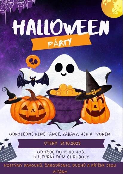 HALLOWEEN PÁRTY: Chroboly