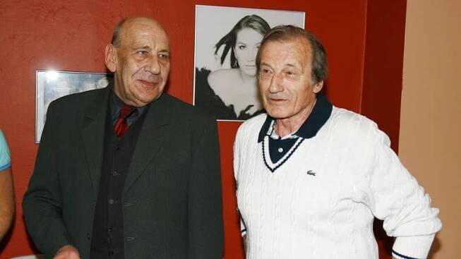 Miroslav Moravec na snímku s Radkem Brzobohatým. 
