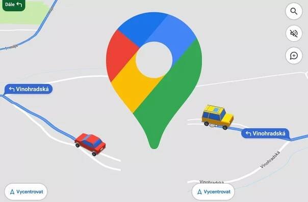 Google Mapy dostaly nové ikonky pro auta. Kterou si vyberete?
