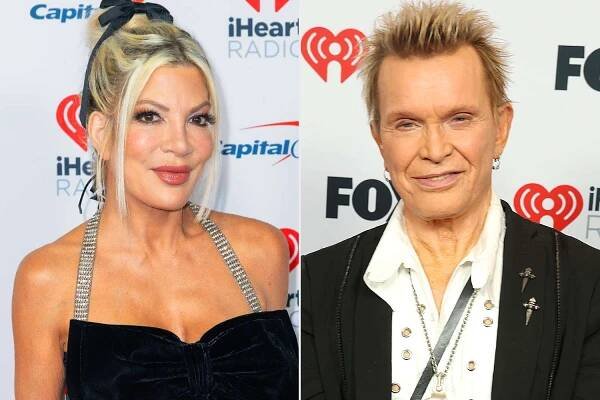 Tori Spelling, Billy Idol