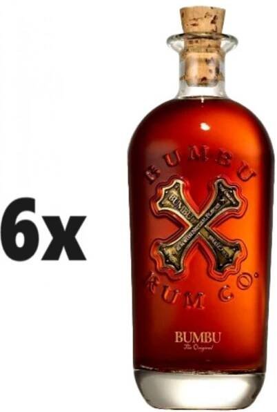 Rum Karton Bumbu Original 40% 0,7l (6 ks) s dopravou zdarma