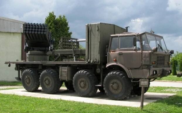 Raketomet RM-70 Grad - mobilní dělostřelecká zbraň, která si zabojovala i na Srí Lance