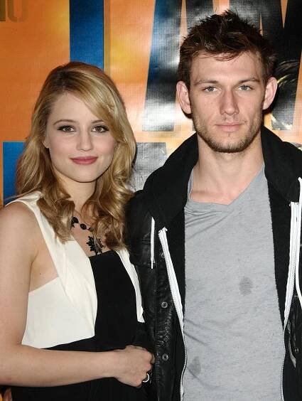 HOLLYWOOD, CA - FEBRUARY 12:  Actress Dianna Agron and actor Alex Pettyfer attend the "I Am Number Four" cast meet and greet at Hot Topic on February 12, 2011 in Hollywood, California.  (Photo by Jason LaVeris/FilmMagic)